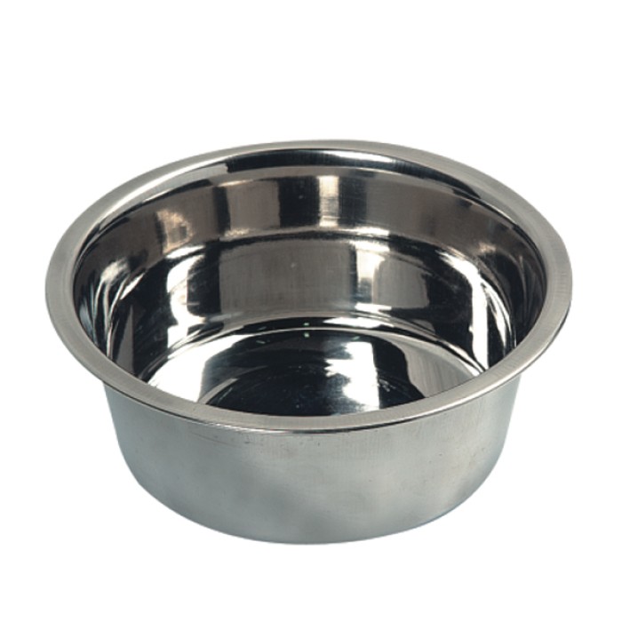 Flamingo  (ФЛАМІНГО) DOG DISH INOX миска для собак, нержавіюча сталь, 16х16х6 см, 0.75 л.